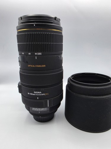 Sigma objektiv 400 mm - sigma, 80–400